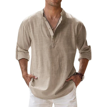 premium linen blouse